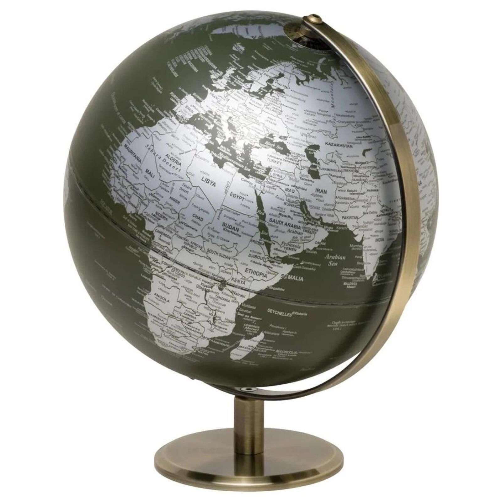 Globus podświetlany - Green Globe Light 25cm Gentlemen's Hardware