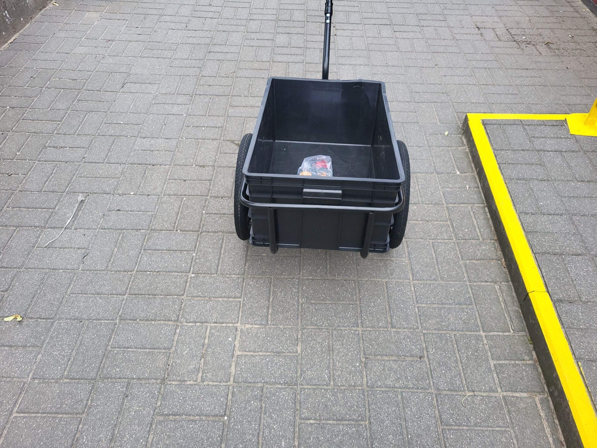 KESSER 2w1 Przyczepka rowerowa / Wózek ręczny 70L