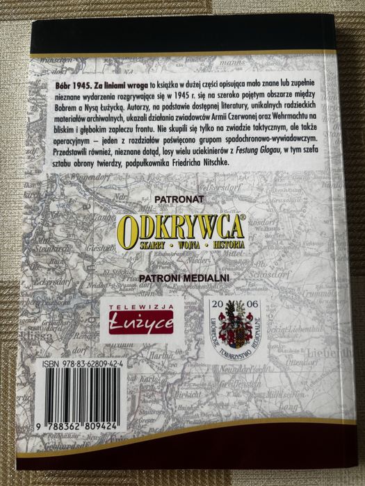 Robert Primke Bóbr 1945 Za liniami wroga