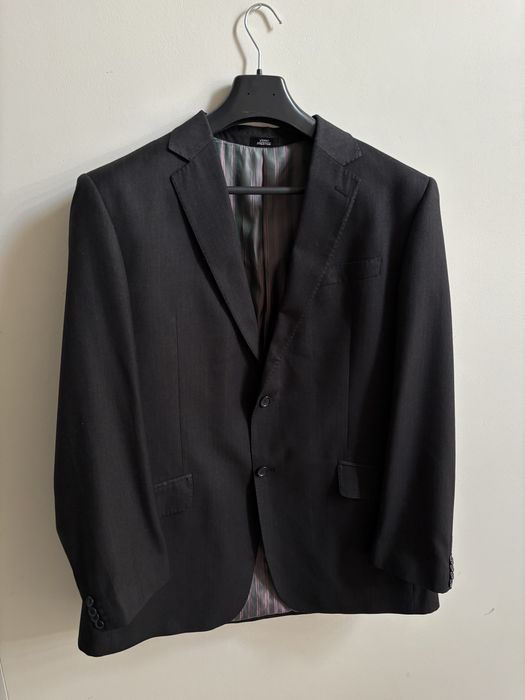 Garnitur męski czarny