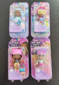 Zestaw lalek barbie extra fly mini minis 4 szt NOWE