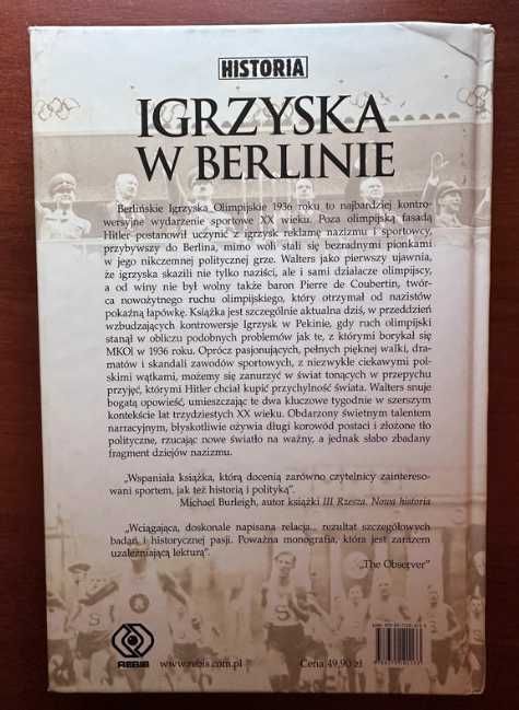Igrzyska w Berlinie, autor Guy Walters