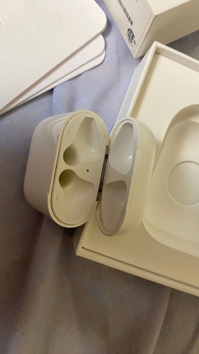 Оригинальный кейс airpods 2