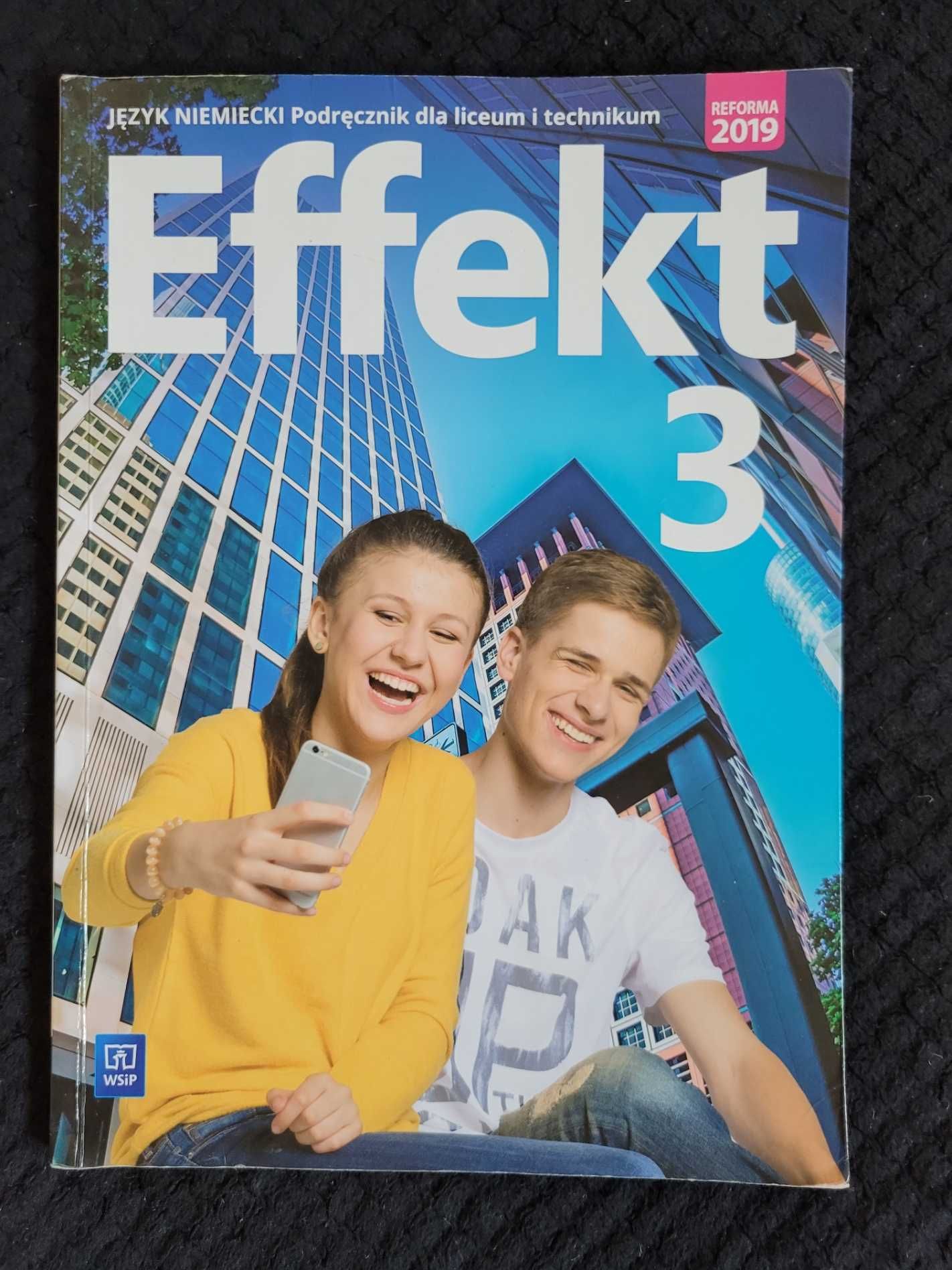 Effekt 3 podręcznik do języka niemieckiego + ćwiczeniówka (wypełniona)