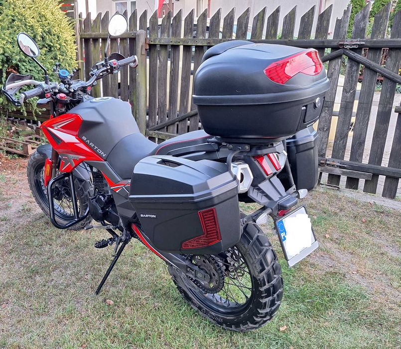 Barton Hyper 125  po serwisie za 1k+ zł/kat. B/1 rej. 2021/dodatki