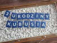 Girlanda na 3 latka Kubusia