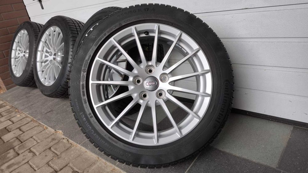 Koła 17' Audi A5 Vw Skoda Seat 5x112 opony zima 225/50/17 (OL1810)