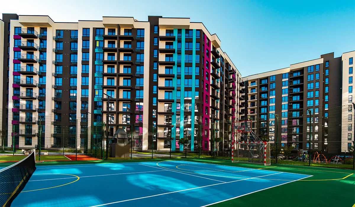2-кімнатна, кухня-студія ЖК "Family Plaza"(здана, ЄОселя. постанови)