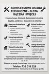 Złota rączka - usługi, naprawy kompleksowo  24h