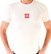 Koszulka T-Shirt męski Hugo Boss M-3XL  biała