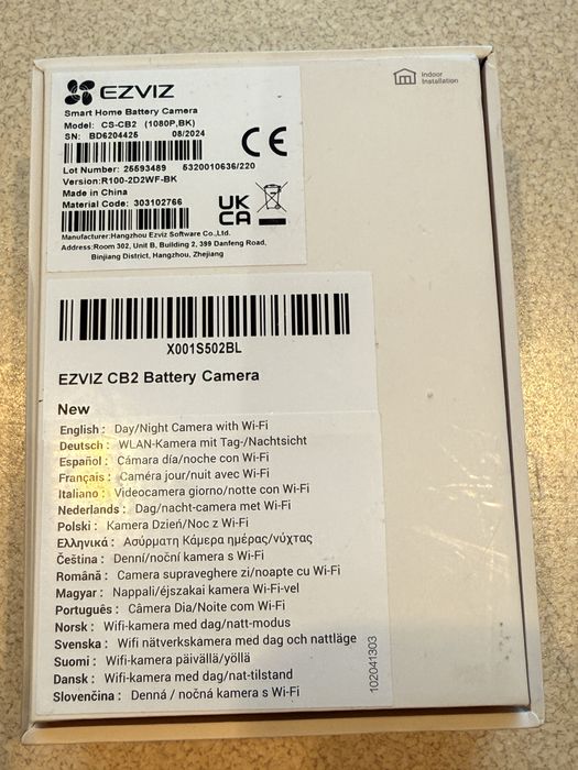 Kamera Wi-Fi Ezviz CS-CB2 Full HD 1080p z akumulatorem