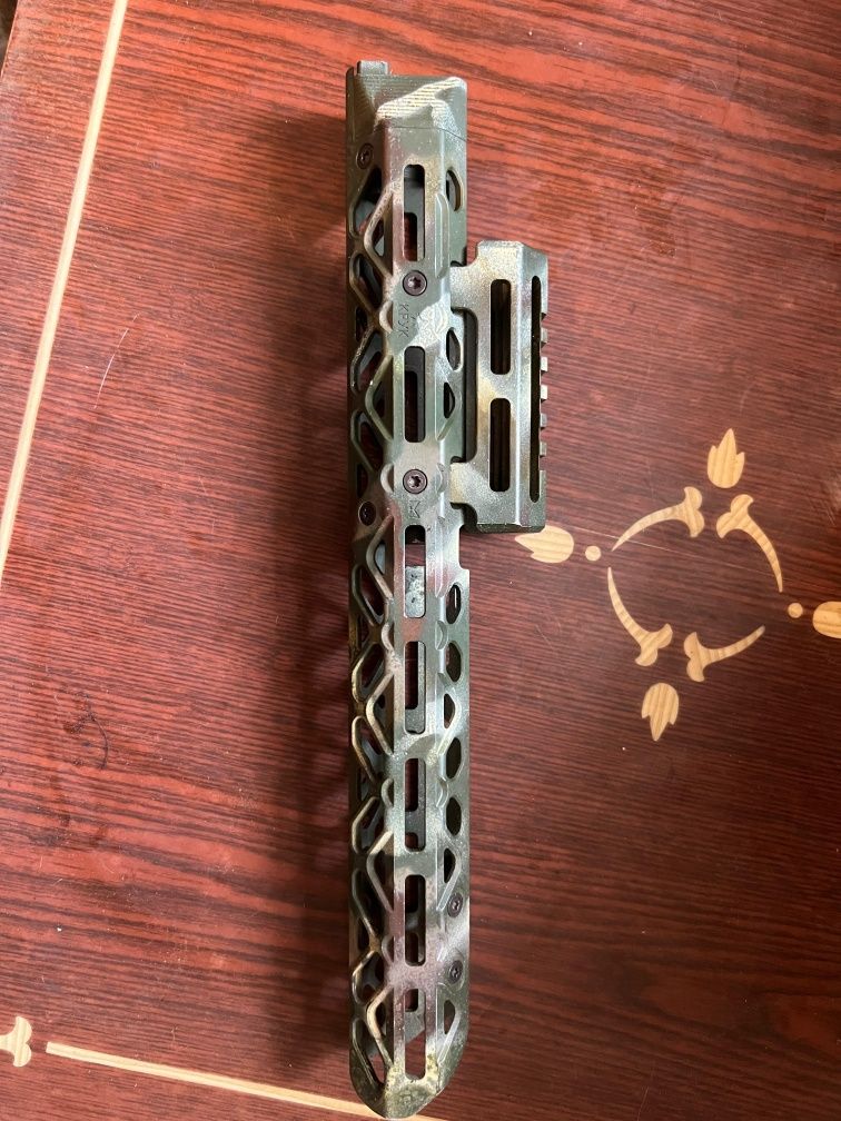 CRC 1U004A-MIL | Довга цівка M-LOK з короткою накладкою для АК MultiCa
