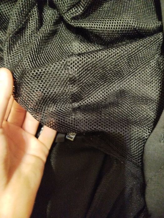 Tach flis Nike бело чорная