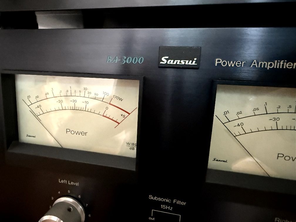 Sansui CA-3000 + BA-3000 od1 właściciela+papiery komplet JAPAN rarytas