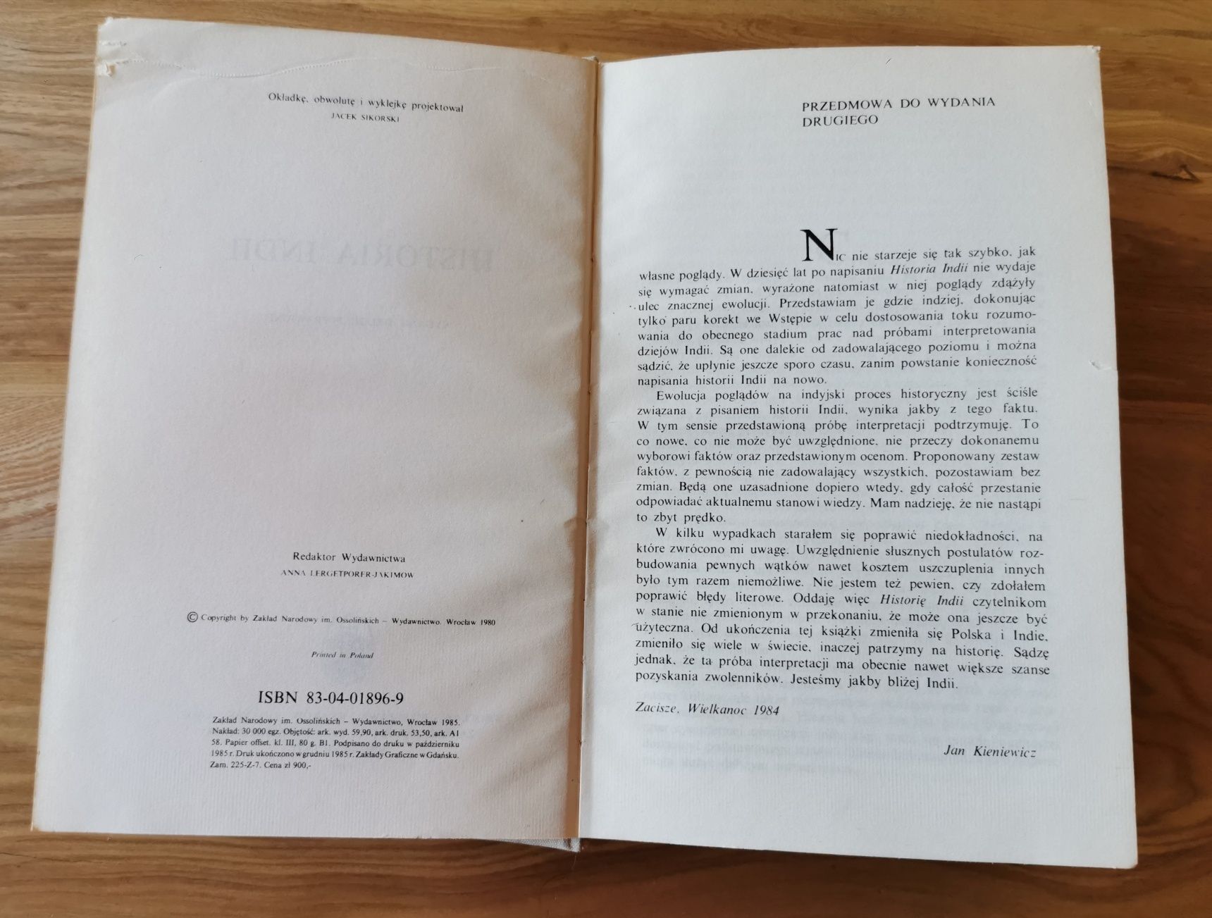 Historia Indii. Jan Kieniewicz. Wyd. Il