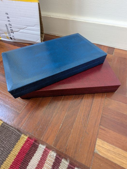 Caixas para talheres (carne, peixe e sobremesa)