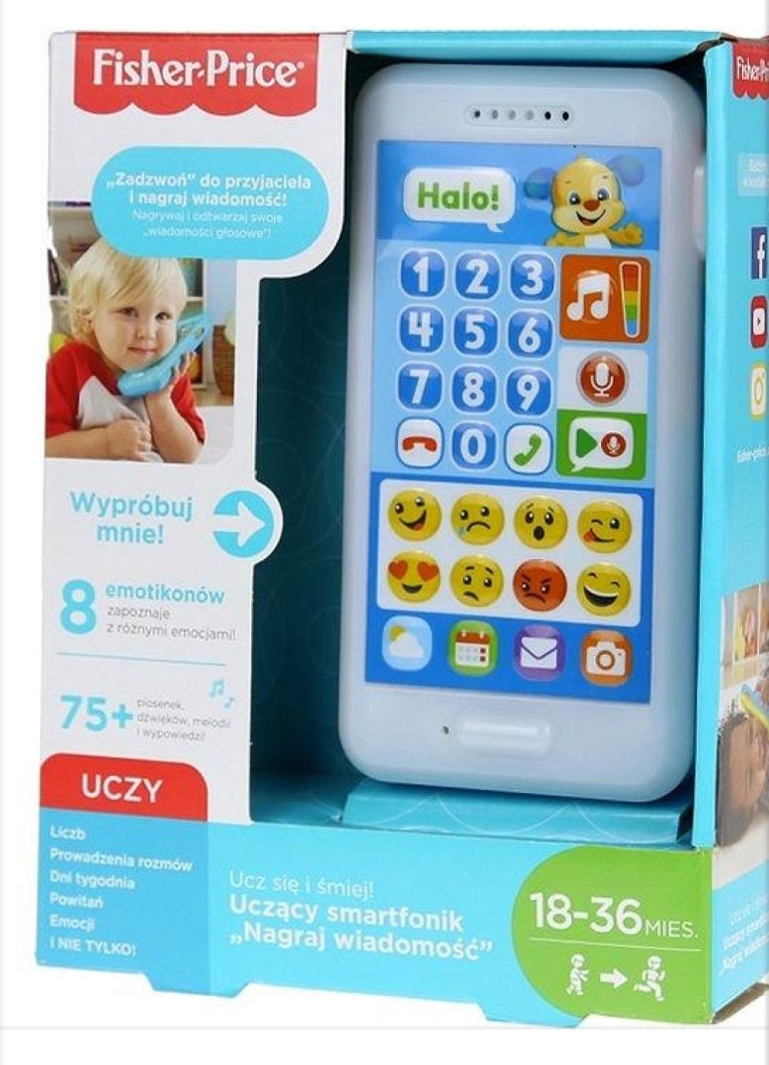 Fisher-Price Uczący smartfonik Szczeniaczka 18-36 mies.