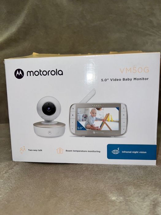 Motorola VM50G – Monitor de Bebé com Câmara e Ecrã 5