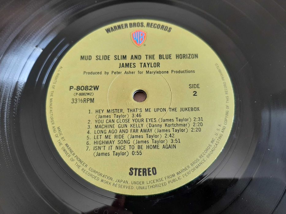 James Taylor - Mud Slide Slim - Japão - Vinil LP