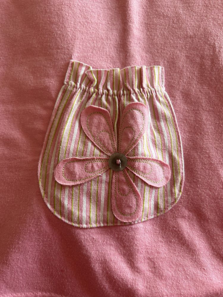 Pijama cor de rosa
