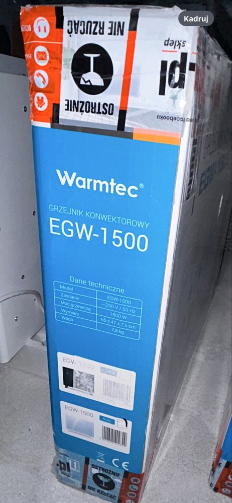 Grzejnik elektryczny/ konwektorowy warmtec
