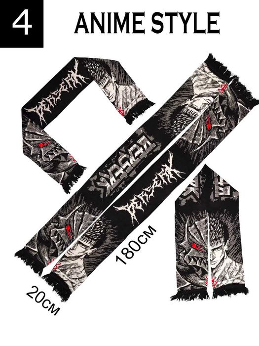 Найкрутіший шарф для молоді. Дизайнерський шарф в стилі аніме, нефор