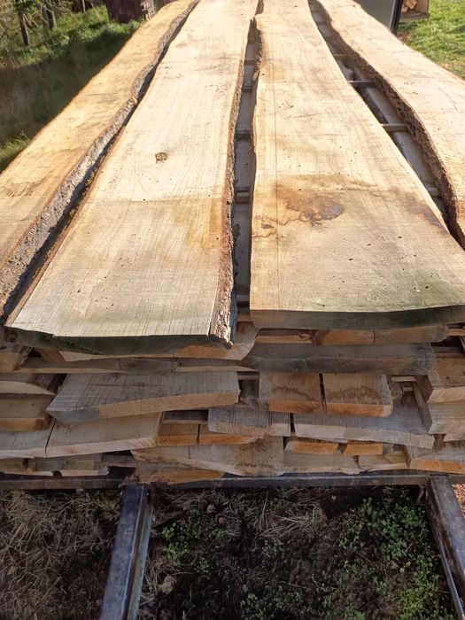 Deski dębowe i jesionowe suche