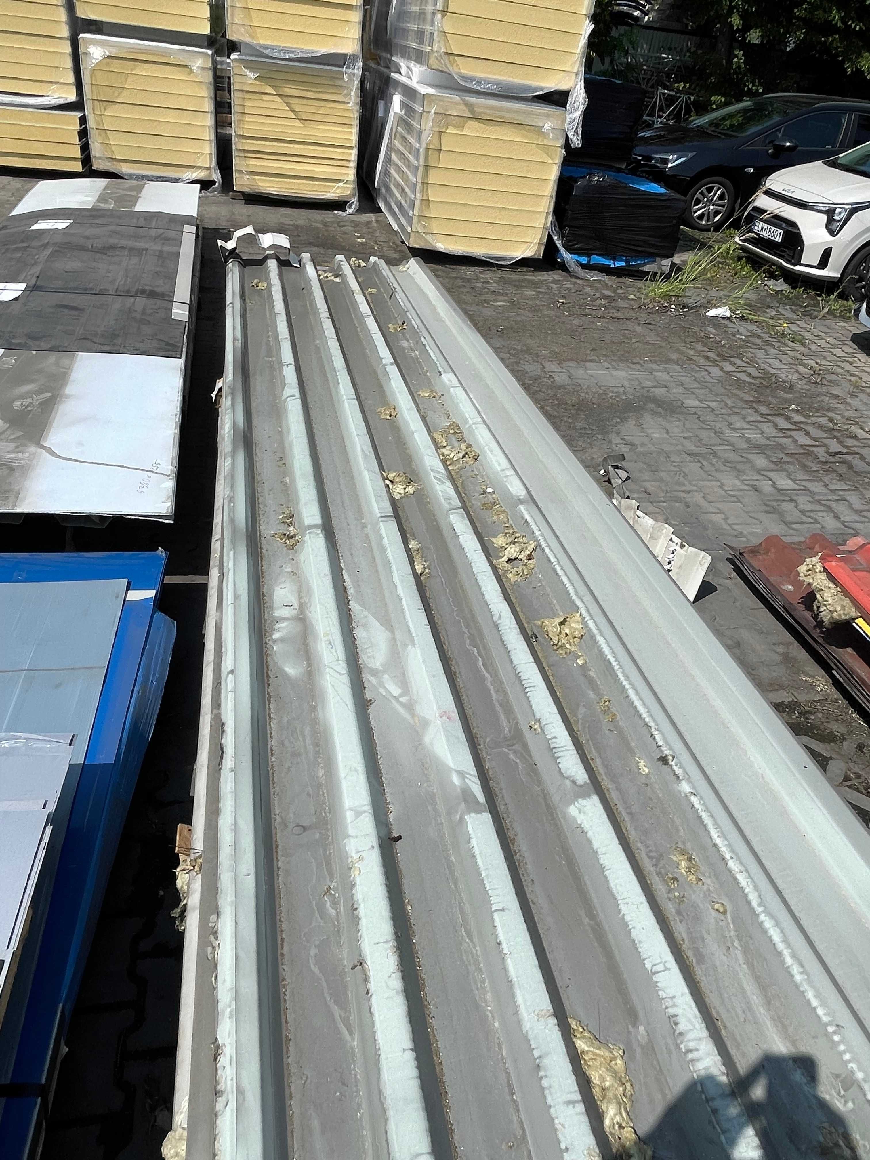 Blacha trapezowa z hali produkcyjnej 2 gatunek