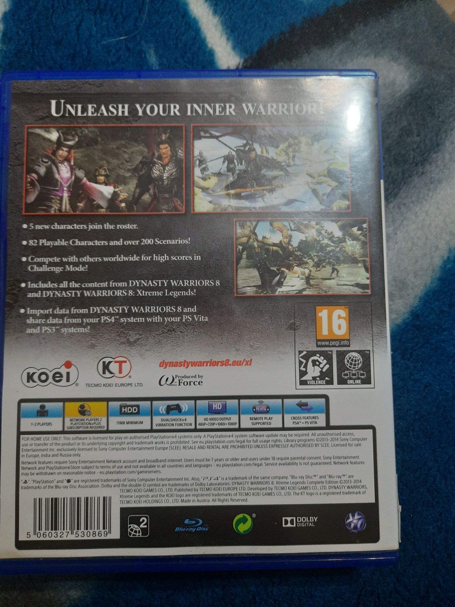 Dynasty Warriors 8 ps4