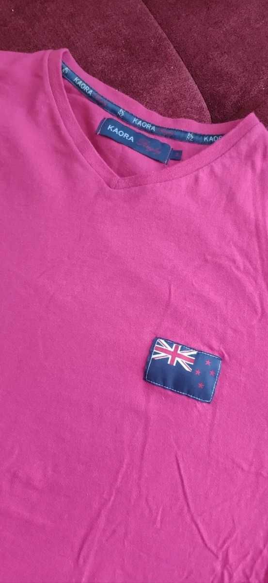 T-shirt rosa para homem