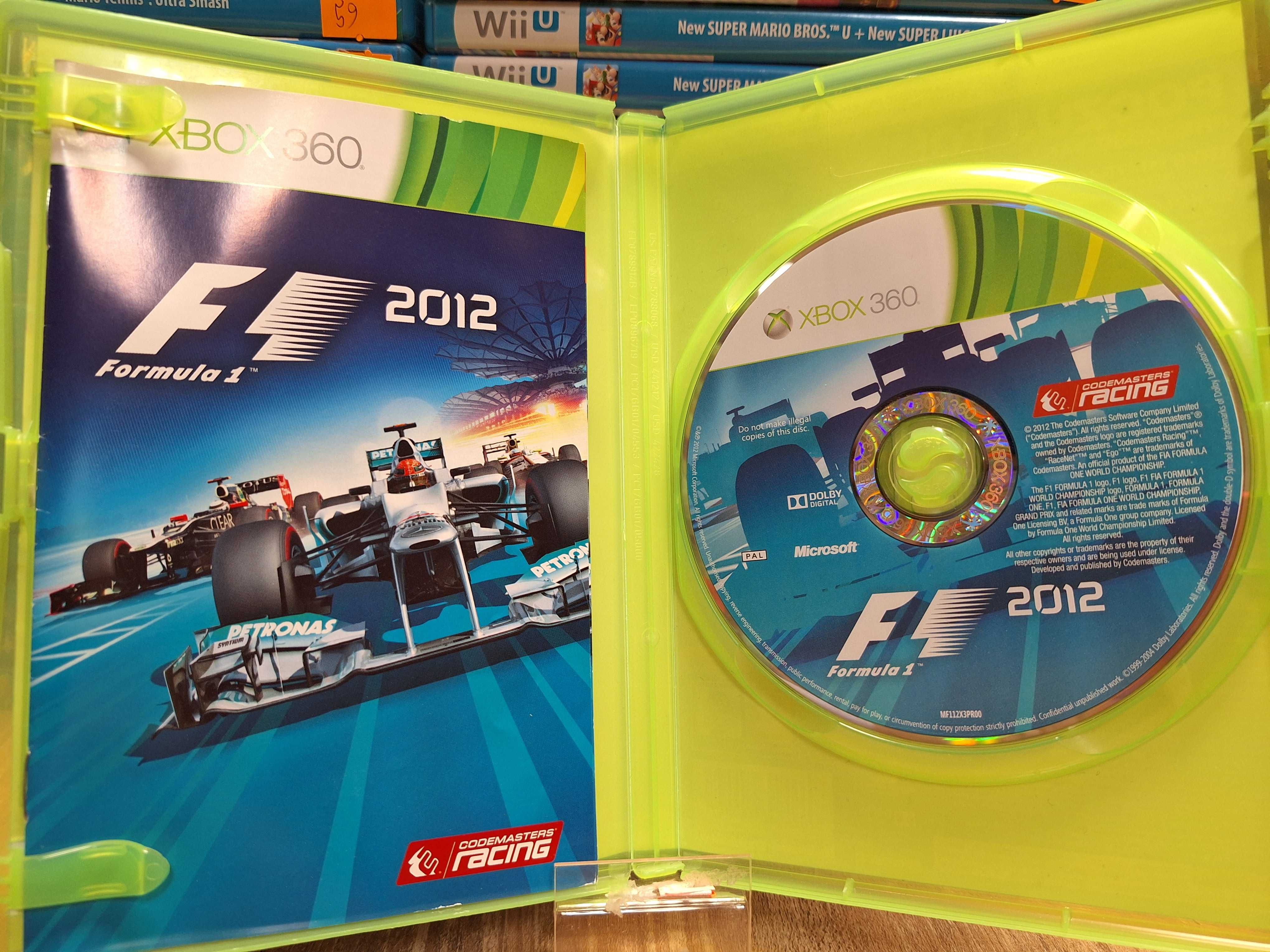 F1 2012 XBOX 360, Sklep Wysyłka Wymiana
