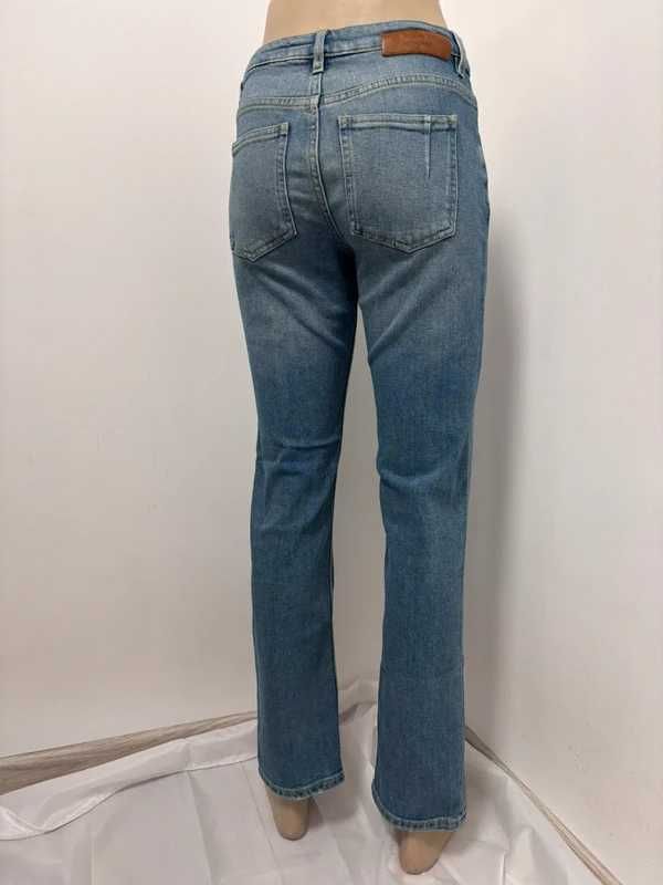 Won Hundred jeans damskie jasny niebieski denim slim fit W28 L32