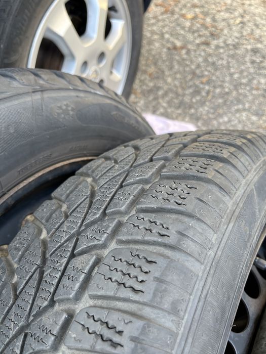 Koła zimowe Opel Astra G 4x100 185/65R15 Opony zimowe Dunlop Firestone