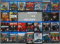 Диски Gran Turismo,Little Big Planet,Mass Effect,Wolfenstein,Far Cry