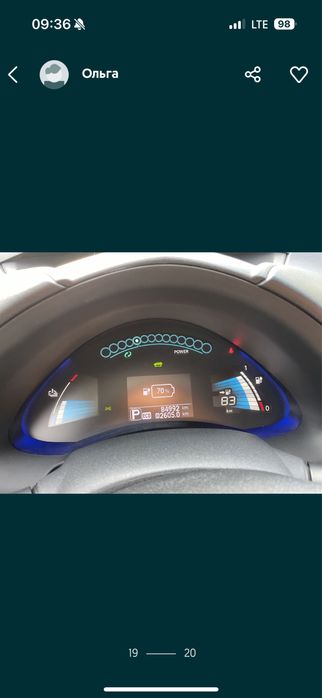 Продам Nissan leaf