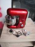 Robot kuchenny planetarny 1800W 3 końcówki Klarstein czerwony
