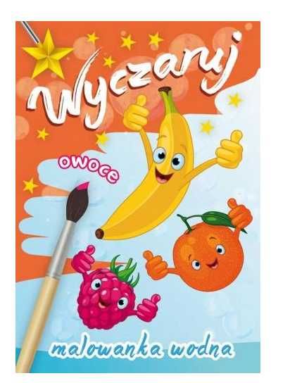 Malowanka wodna wyczaruj OWOCE SKRZAT