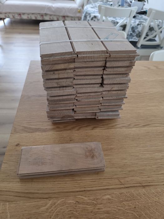 Parkiet Klepka drewniana 198x66x22