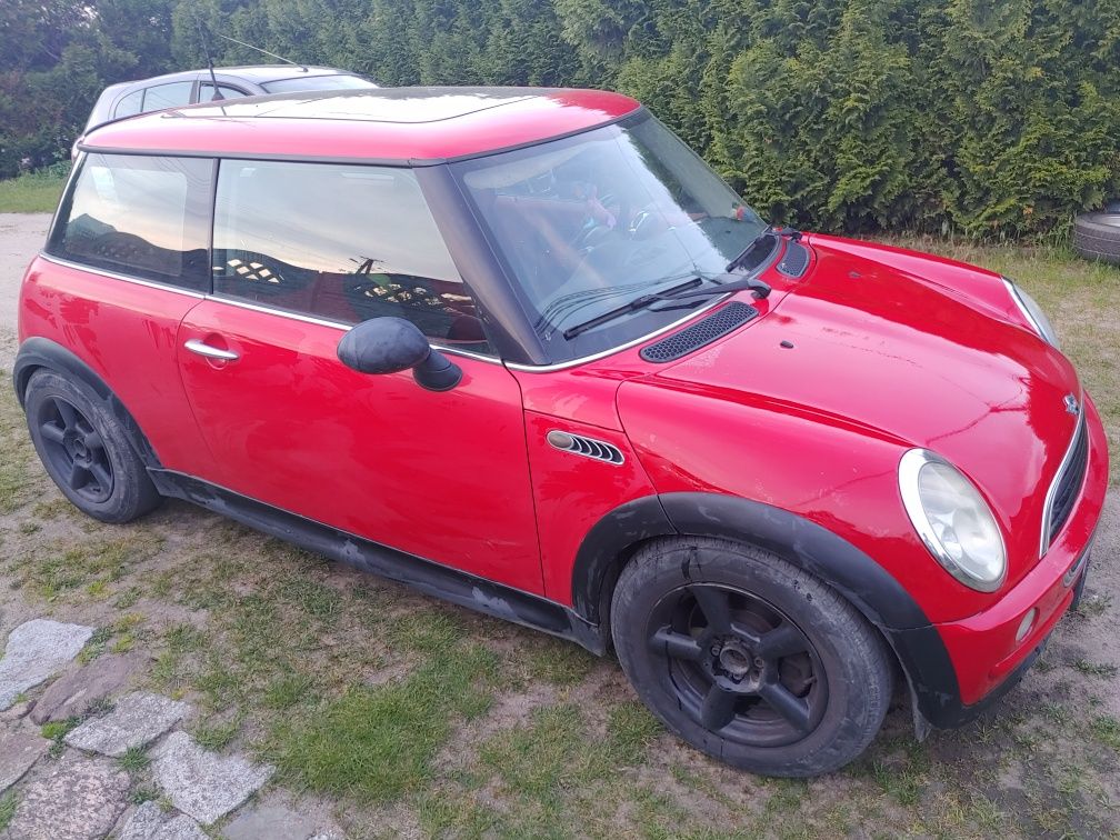 Mini cooper 1.6  116km +gaz bogata wersja