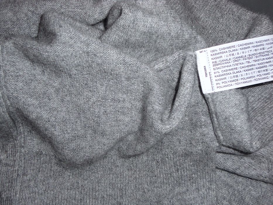 Casaco 100% caxemira Cinzento mesclado Mango