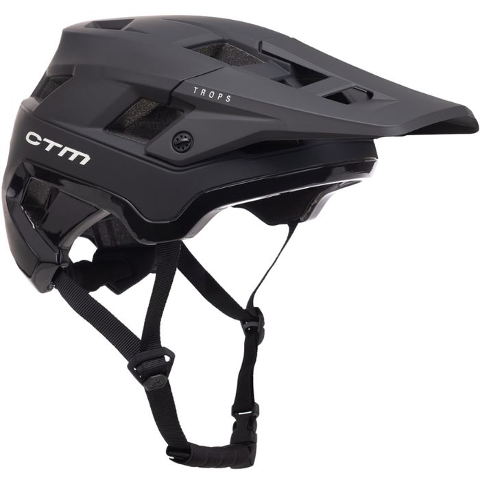 Kask Rowerowy Ctm Trops Czarny Mat L