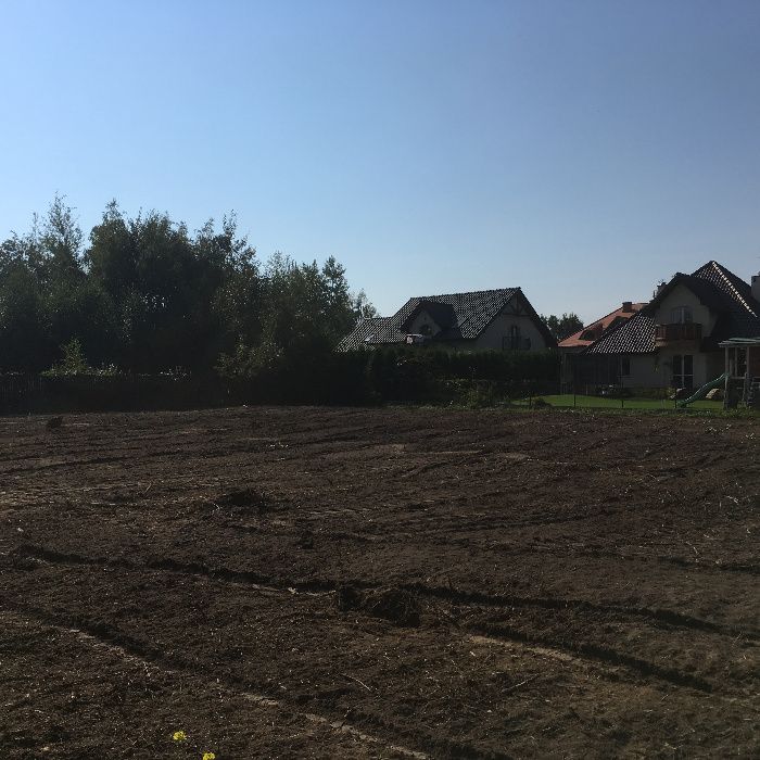 Karczowanie czyszczenie i rekultywacja działek mulczer leśnym, wycinka