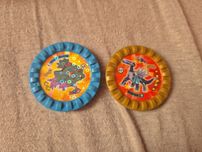 Metal tazo pokemon kolekcja zestaw 2szt
