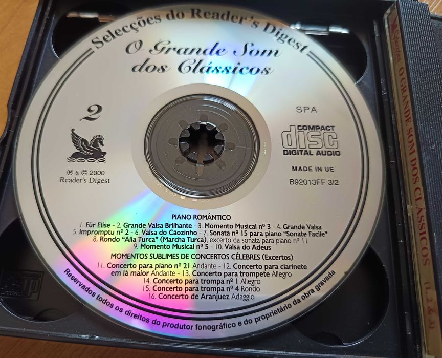 O Grande Som dos Clássicos - 3 CD's