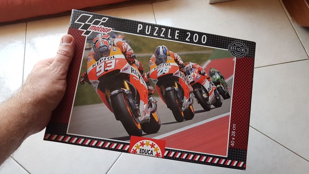 Puzzle impecável motas 200 pecas