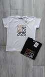 T-shirt loewe biały i czarny super jakość