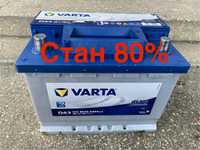 Автомобильный аккумулятор VARTA Blue 60ah Germany (акумулятор авто)
