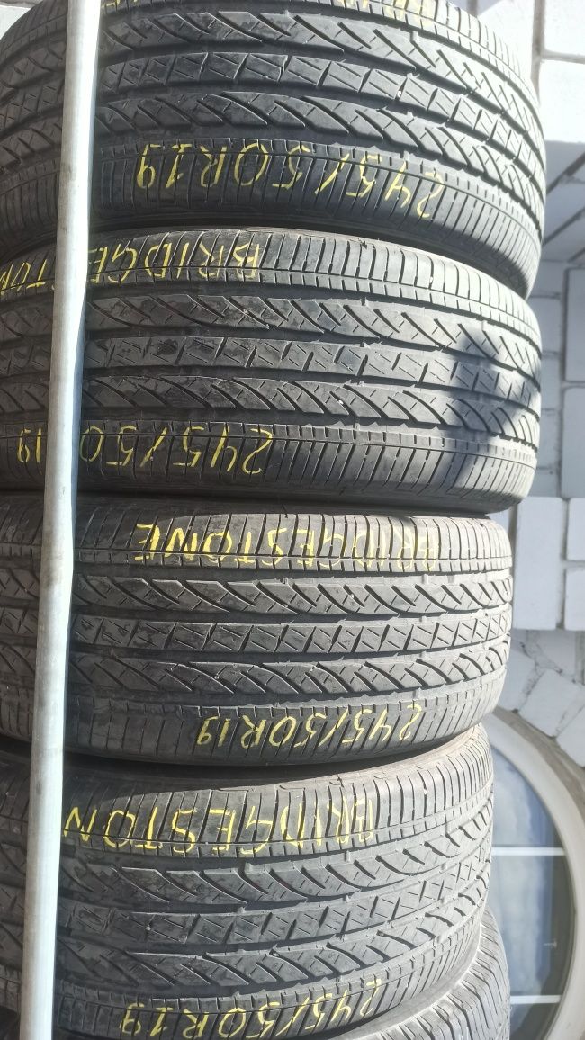 245/50 R19 Bridgestone комплект лето