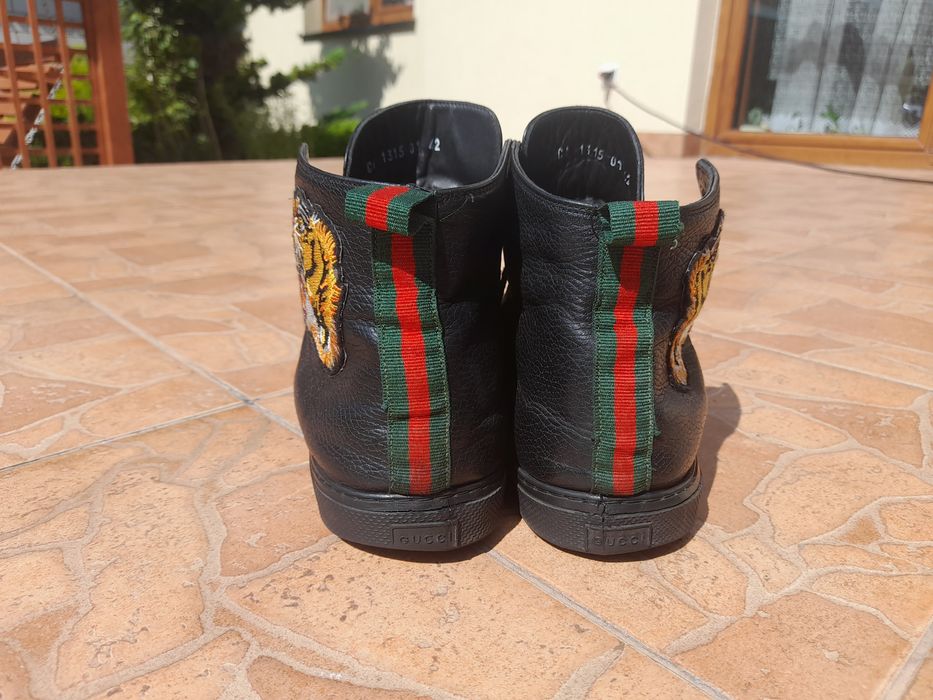 Sprzedam skórzane buciki Gucci