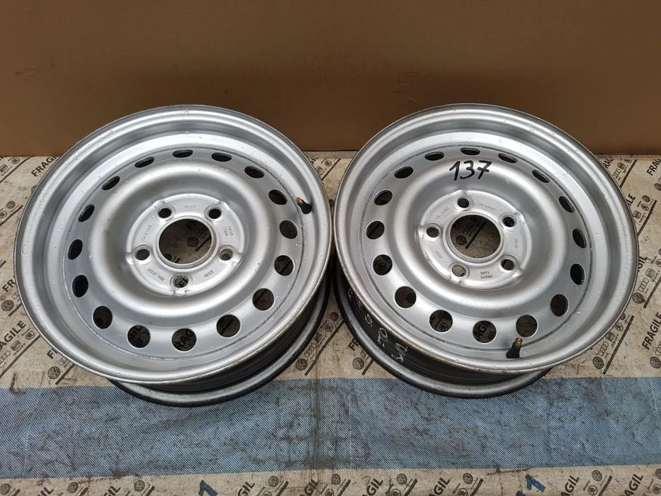 FELGI 5X112  5,5JX14 ET30 PRZYCZEPA LAWETA WZMACNIANE